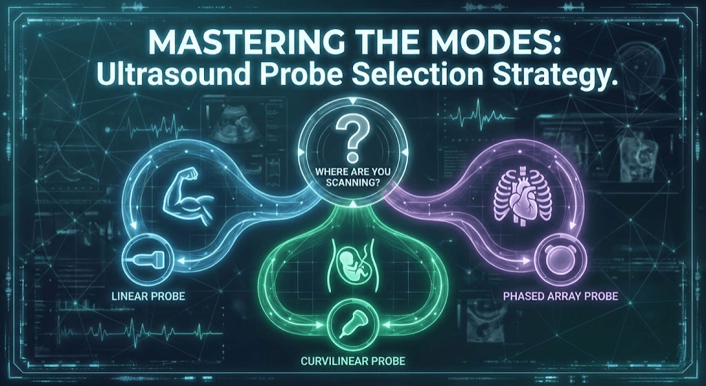 Ultrasound Transducer Technology: A Technical Comparison of Linear, Curvilinear, and Phased Array Probes